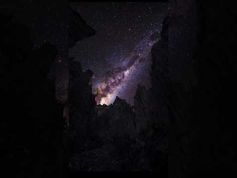 Witnessing the Night Sky&#039;s Hidden Beauty Without Light Pollution😍😍
