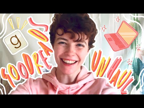 GOODREADS TBR UNHAUL 200+ BOOKS! // aka me being a mess for 35 mins